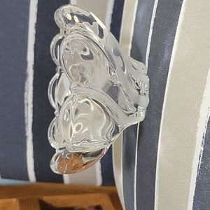 Mikasa peppermint clear swirl